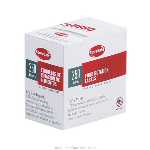 Cambro 1252SLB250 Stickers (Labels) (Magnified)