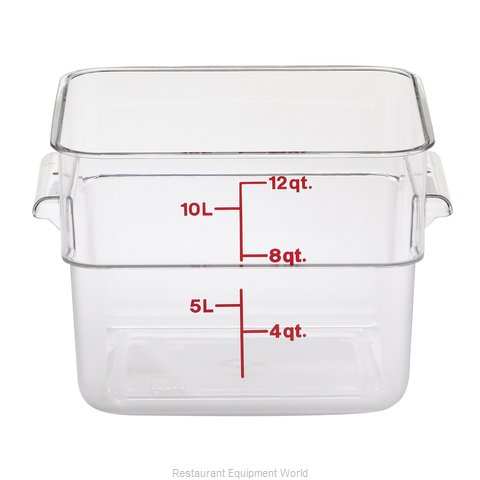 Cambro 12SFSCW135 Food Storage Container, Square