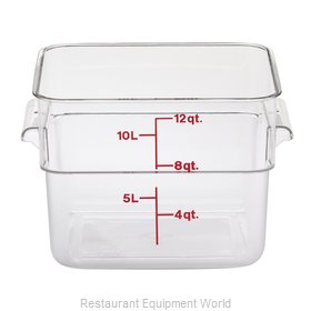 Cambro 12SFSCW135 Food Storage Container, Square