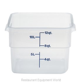 Cambro 12SFSPP190 Food Storage Container, Square