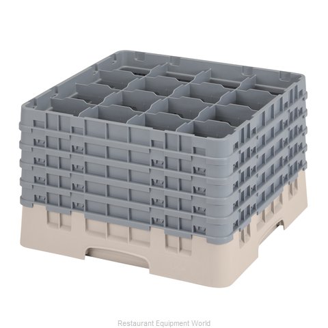 Cambro 16S1058184 Dishwasher Rack, Glass Compartment