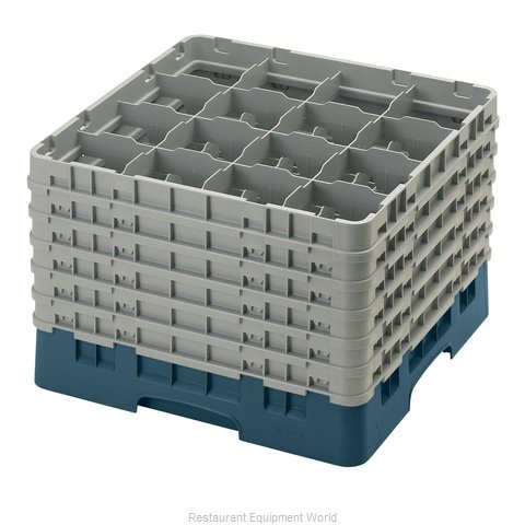Cambro 16S1214414 Dishwasher Rack, Glass Compartment