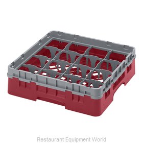 Cambro 16S318416 Dishwasher Rack, Glass Compartment