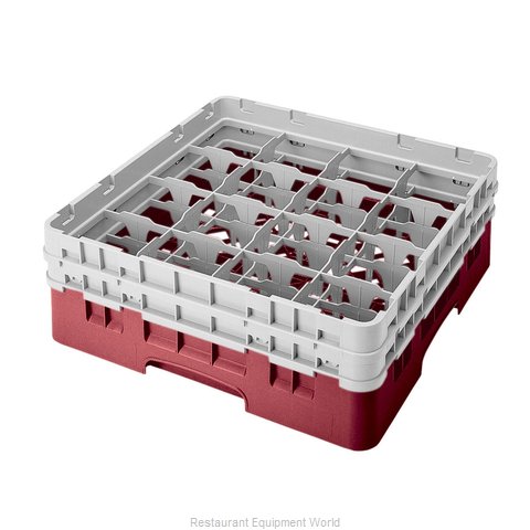 Cambro 16S434416 Dishwasher Rack, Glass Compartment