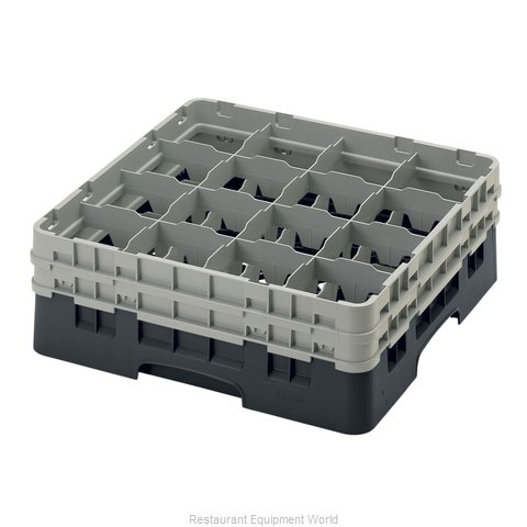 Cambro 16S534110 Dishwasher Rack, Glass Compartment