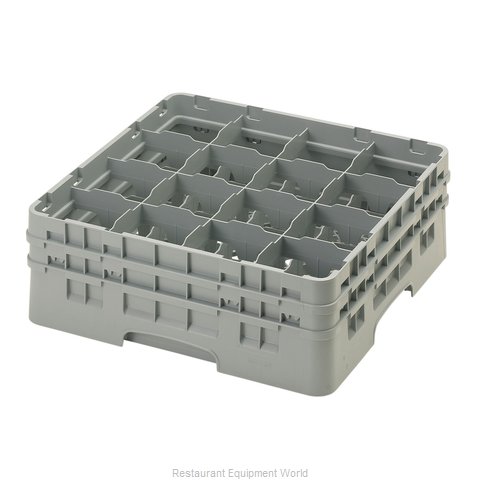 Cambro 16S534151 Dishwasher Rack, Glass Compartment