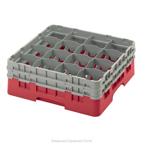 Cambro 16S534163 Dishwasher Rack, Glass Compartment