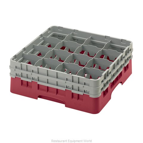 Cambro 16S534416 Dishwasher Rack, Glass Compartment