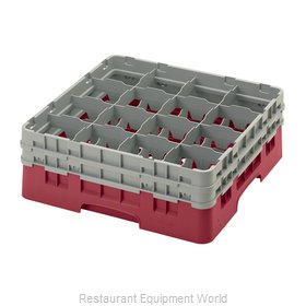 Cambro 16S534416 Dishwasher Rack, Glass Compartment
