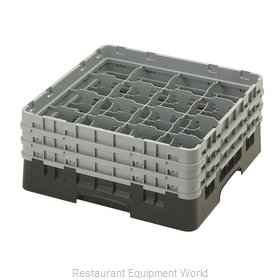 Cambro 16S638110 Dishwasher Rack, Glass Compartment
