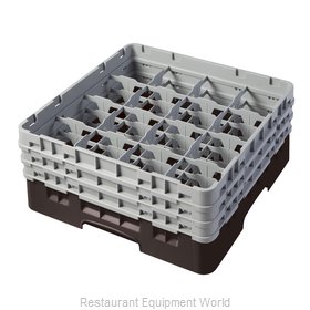 Cambro 16S638167 Dishwasher Rack, Glass Compartment