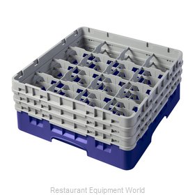 Cambro 16S638186 Dishwasher Rack, Glass Compartment