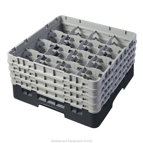 Cambro 16S800110 Dishwasher Rack, Glass Compartment