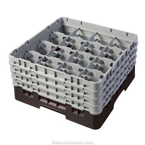 Cambro 16S800167 Dishwasher Rack, Glass Compartment