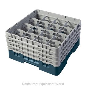 Cambro 16S800414 Dishwasher Rack, Glass Compartment