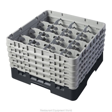 Cambro 16S958110 Dishwasher Rack, Glass Compartment