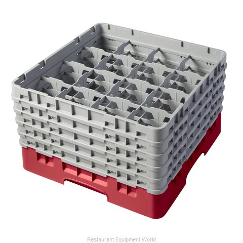Cambro 16S958163 Dishwasher Rack, Glass Compartment