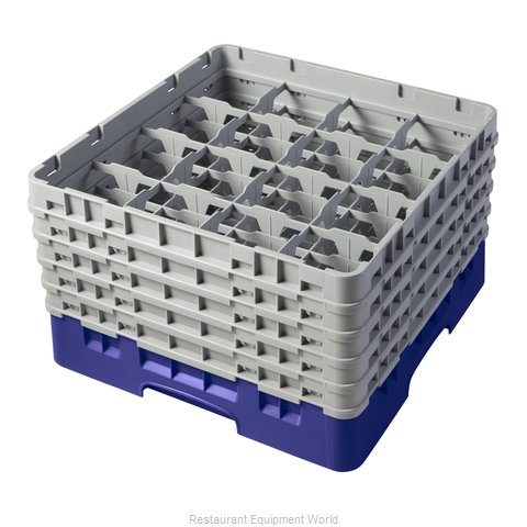 Cambro 16S958186 Dishwasher Rack, Glass Compartment