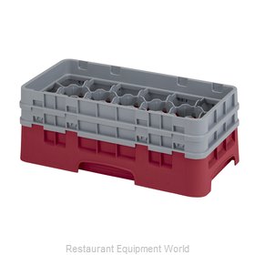 Cambro 17HS434416 Dishwasher Rack, Glass Compartment