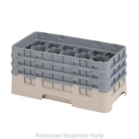 Cambro 17HS638184 Dishwasher Rack, Glass Compartment