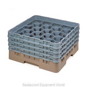 Cambro 20S800184 Dishwasher Rack, Glass Compartment