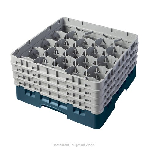 Cambro 20S800414 Dishwasher Rack, Glass Compartment