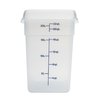 Contenedor para Alimentos, Cuadrado
 <br><span class=fgrey12>(Cambro 22SFSPP190 Food Storage Container, Square)</span>