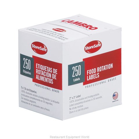 Cambro 23SLINB250 Stickers (Labels) (Magnified)