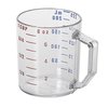 Taza Medidora, Plástico
 <br><span class=fgrey12>(Cambro 25MCCW135 Measuring Cups)</span>