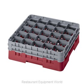 Cambro 25S534416 Dishwasher Rack, Glass Compartment