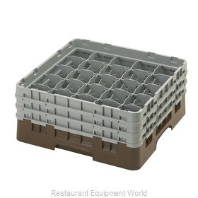 Cambro 25S638167 Dishwasher Rack, Glass Compartment
