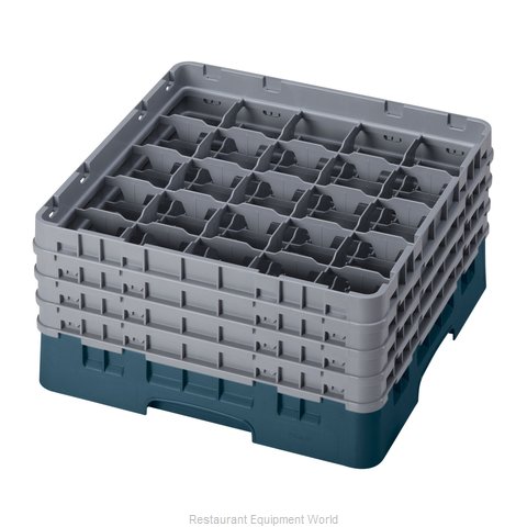 Cambro 25S800414 Dishwasher Rack, Glass Compartment