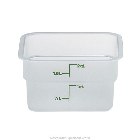 Cambro 2SFSPP190 Food Storage Container, Square