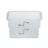 Cambro 2SFSPP190 Food Storage Container, Square