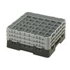 Canastilla para Lavavajillas, con Compartimientos para Vasos
 <br><span class=fgrey12>(Cambro 36S638110 Dishwasher Rack, Glass Compartment)</span>