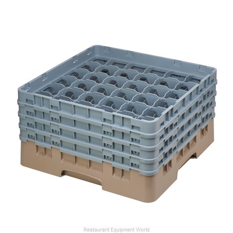 Cambro 36S800184 Dishwasher Rack, Glass Compartment