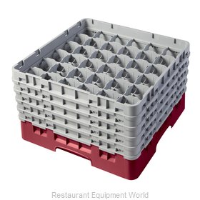 Cambro 36S958416 Dishwasher Rack, Glass Compartment