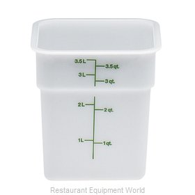 Cambro 4SFSP148 Food Storage Container, Square