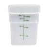 Contenedor para Alimentos, Cuadrado
 <br><span class=fgrey12>(Cambro 4SFSP148 Food Storage Container, Square)</span>