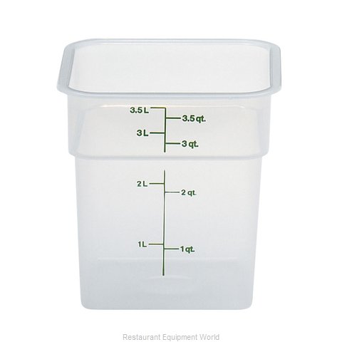 Cambro 4SFSPP190 Food Storage Container, Square