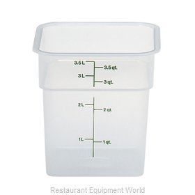 Cambro 4SFSPP190 Food Storage Container, Square