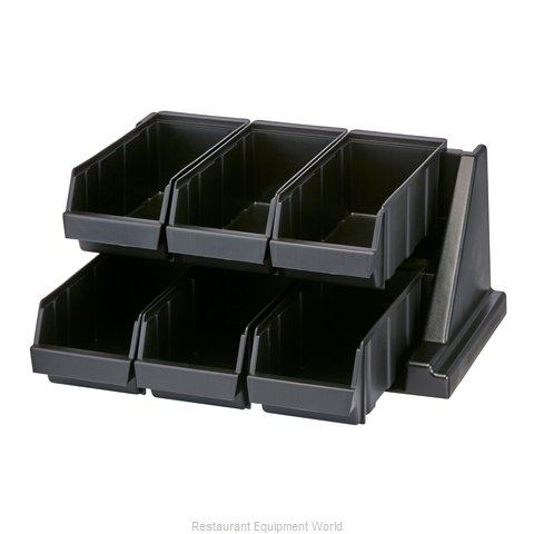 Cambro 6RS6110 Condiment Organizer Bin Rack