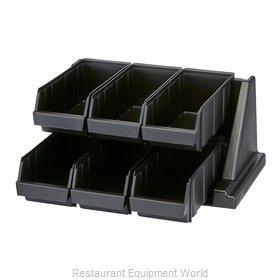 Cambro 6RS6110 Condiment Organizer Bin Rack