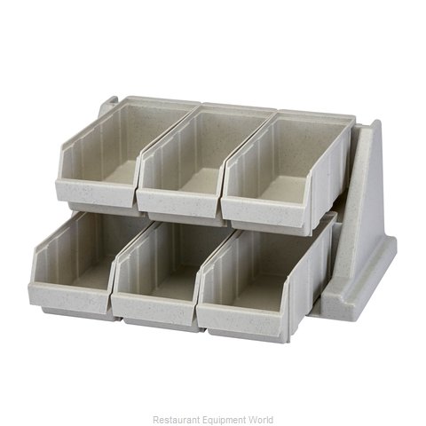 Cambro 6RS6480 Condiment Organizer Bin Rack