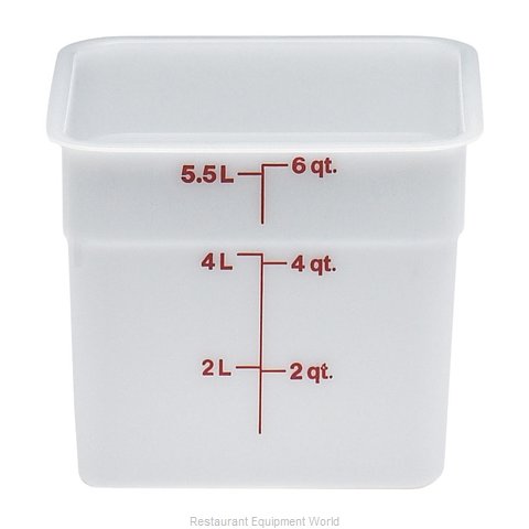 Cambro 6SFSP148 Food Storage Container, Square