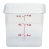 Contenedor para Alimentos, Cuadrado
 <br><span class=fgrey12>(Cambro 6SFSPP190 Food Storage Container, Square)</span>