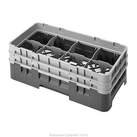 Cambro 8HS434119 Dishwasher Rack, Glass Compartment