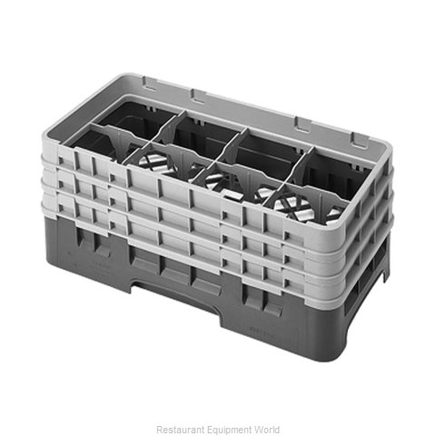 Cambro 8HS638119 Dishwasher Rack, Glass Compartment