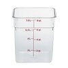 Cambro 8SFSCW135 Food Storage Container, Square