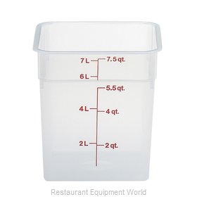 Cambro 8SFSPP190 Food Storage Container, Square